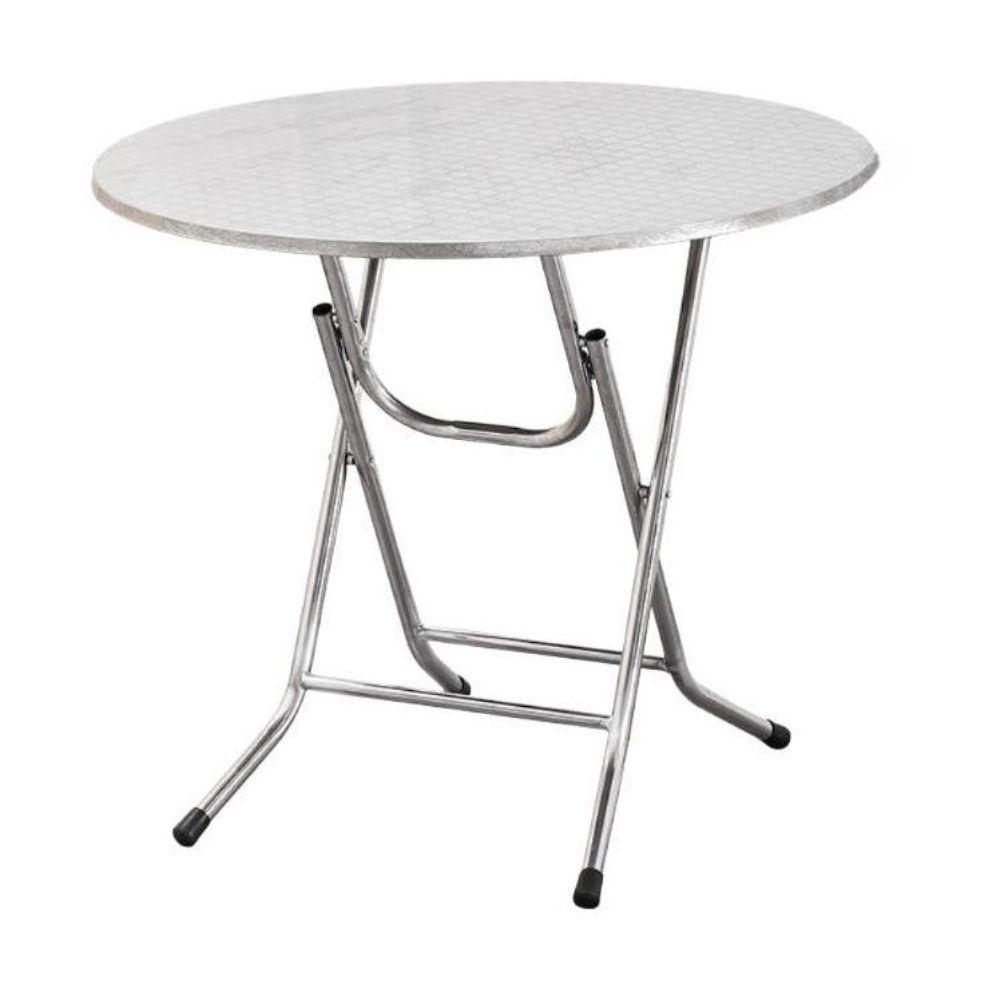 야장 테이블 편의점 포장마차 포차 접이식 스텐 야외 업소용 58cm 사각 테이블 - 상세 이미지 3