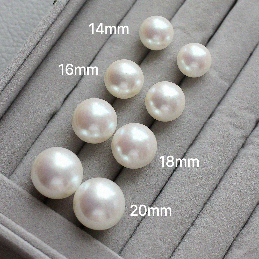 프리미엄 EF 왕진주 귀걸이 14mm 16mm 18mm 20mm 핵진주 볼드 국산