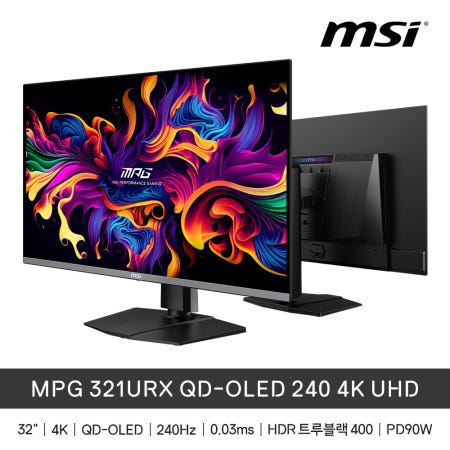 MSI MPG 321URX QD-OLED 240 4K UHD