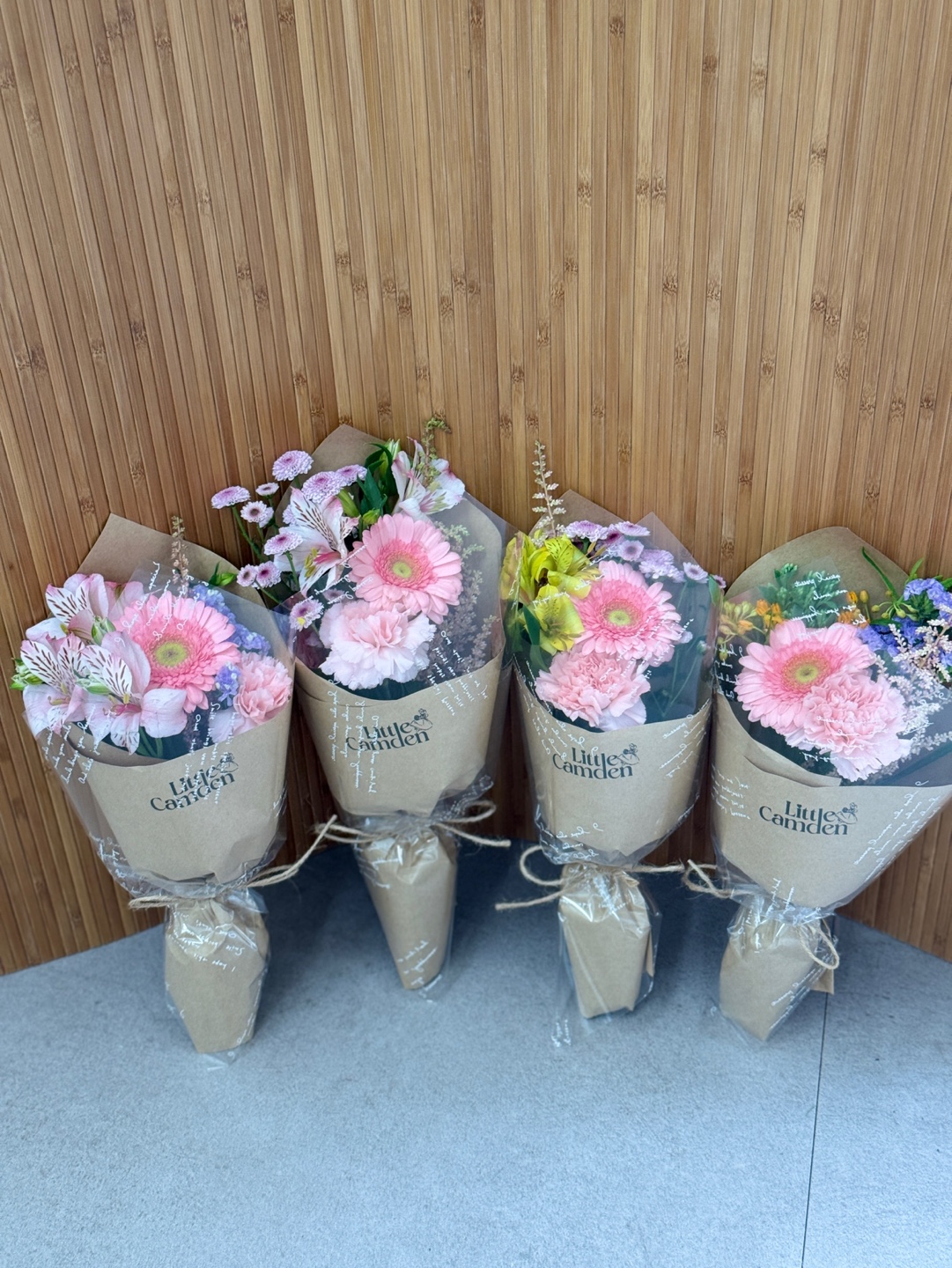 리틀캠든 쁘띠 꽃다발 한다발 생화 합리적인 온라인꽃집 - 상세 이미지 2