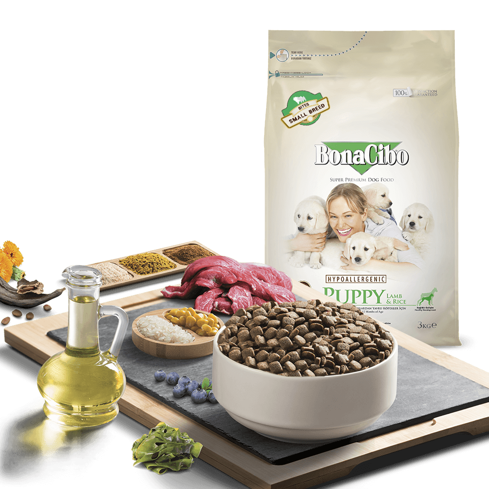 보나시보 스몰바이트 퍼피 램&라이스 강아지사료 100g 샘플 - 상세 이미지 2