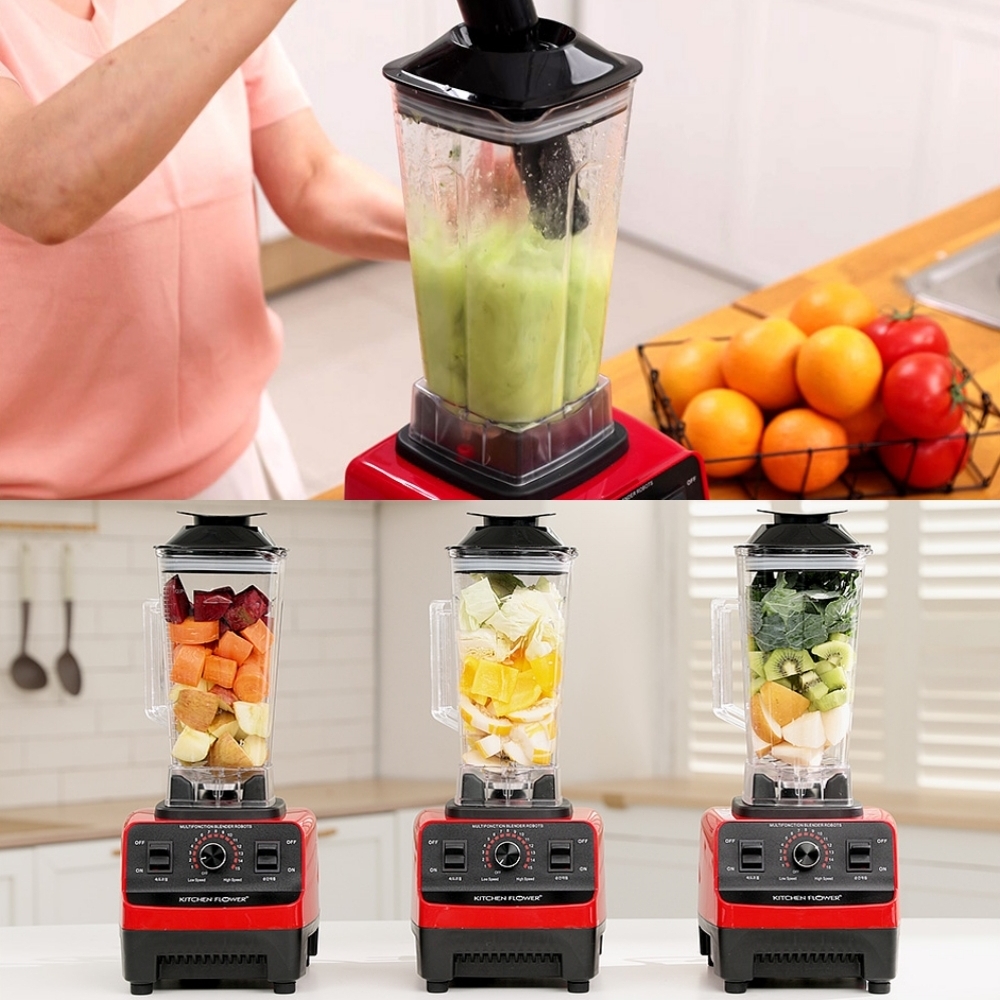 키친플라워 초고속 블랜더 한방에킹 무선 블렌더 분쇄기 초강력 모터 믹서분쇄기