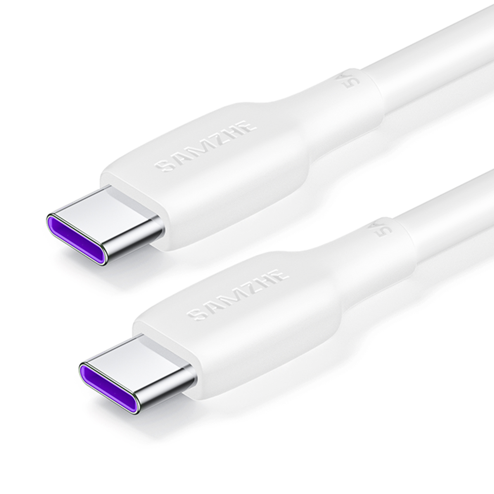삼지 100W C to C타입 고속 충전케이블 CC202 0.5m, 1개 - 상세 이미지 2