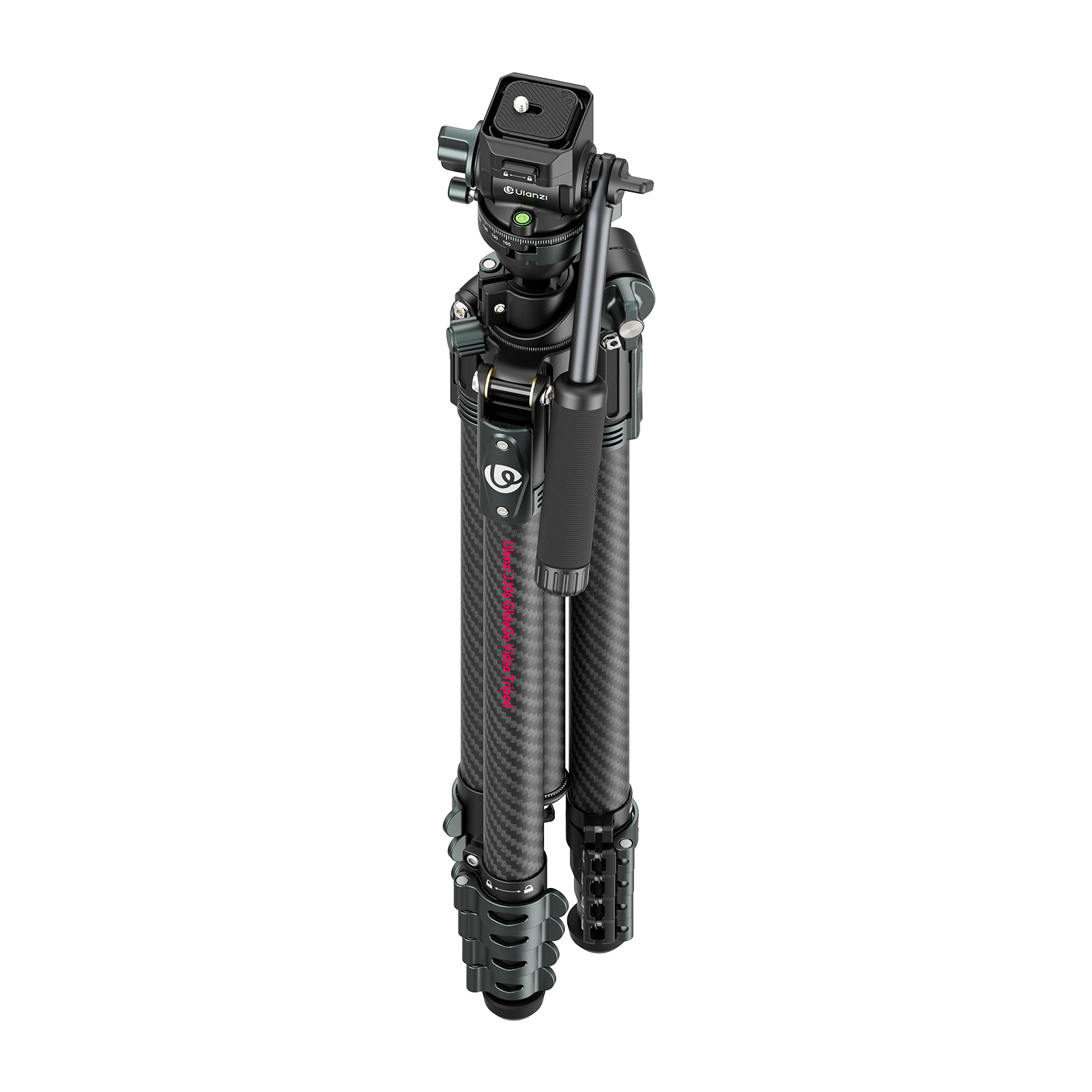 울란지 JJ06 Glide-Go 카본 볼헤드 삼각대 F38 호환 플레이트 최대184cm - 상세 이미지 5