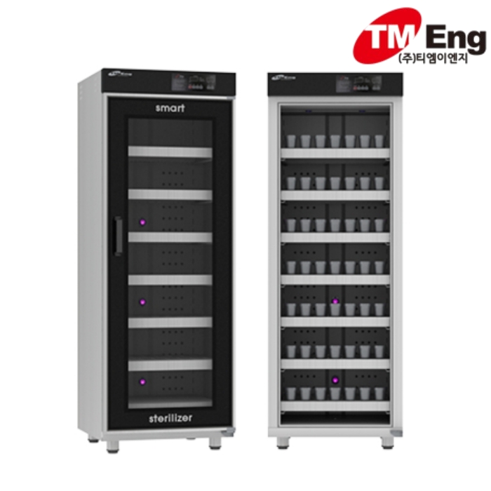 대용량 컵소독기 300인용 회사 구내식당 자외선살균소독기