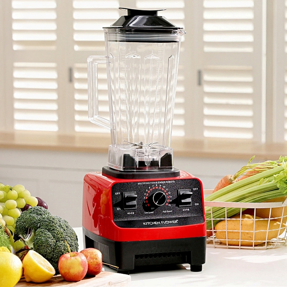 키친플라워 초고속 블랜더 한방에킹 무선 블렌더 분쇄기 초강력 모터 믹서분쇄기