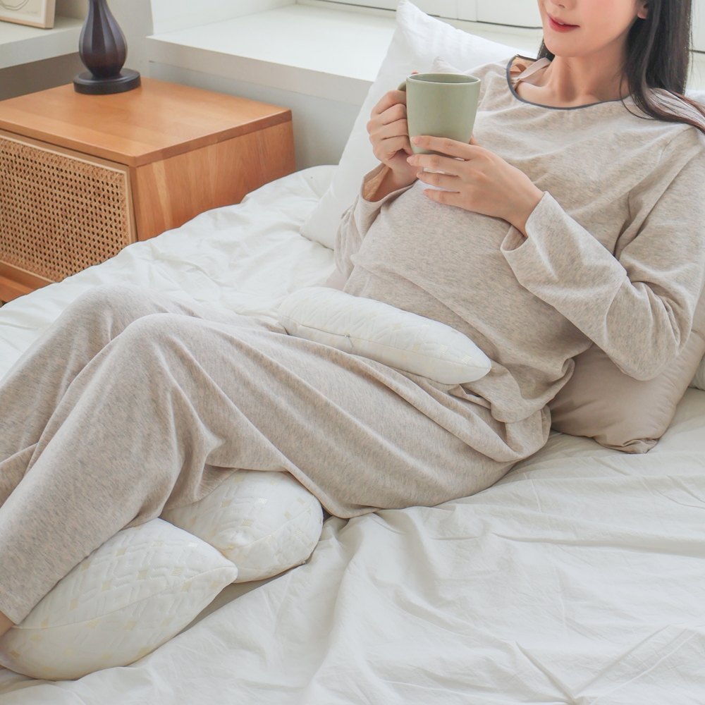 띵덕 U자 임산부 바디필로우 옆으로자는베개 임신 축하 생일 선물