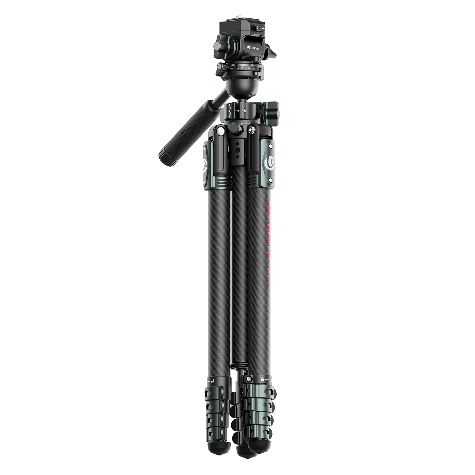 울란지 JJ06 Glide-Go 카본 볼헤드 삼각대 F38 호환 플레이트 최대184cm - 상세 이미지 4