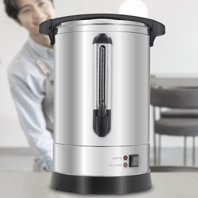 업소용보온물통 15L 자동전기물끓이기 육수 온수물통