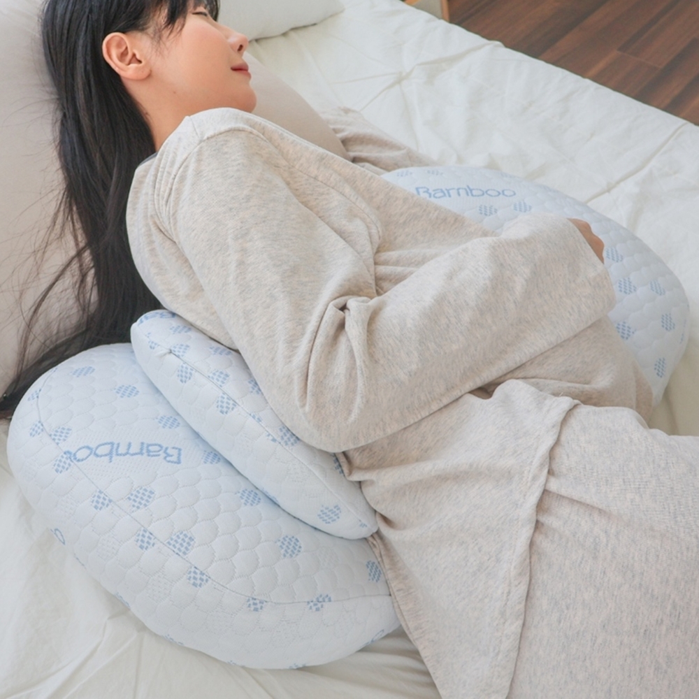 띵덕 U자 임산부 바디필로우 옆으로자는베개 임신 축하 생일 선물