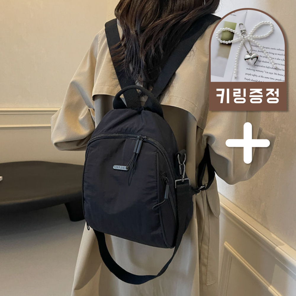 제이바바 여성 미니백팩 데일리 작은 배낭