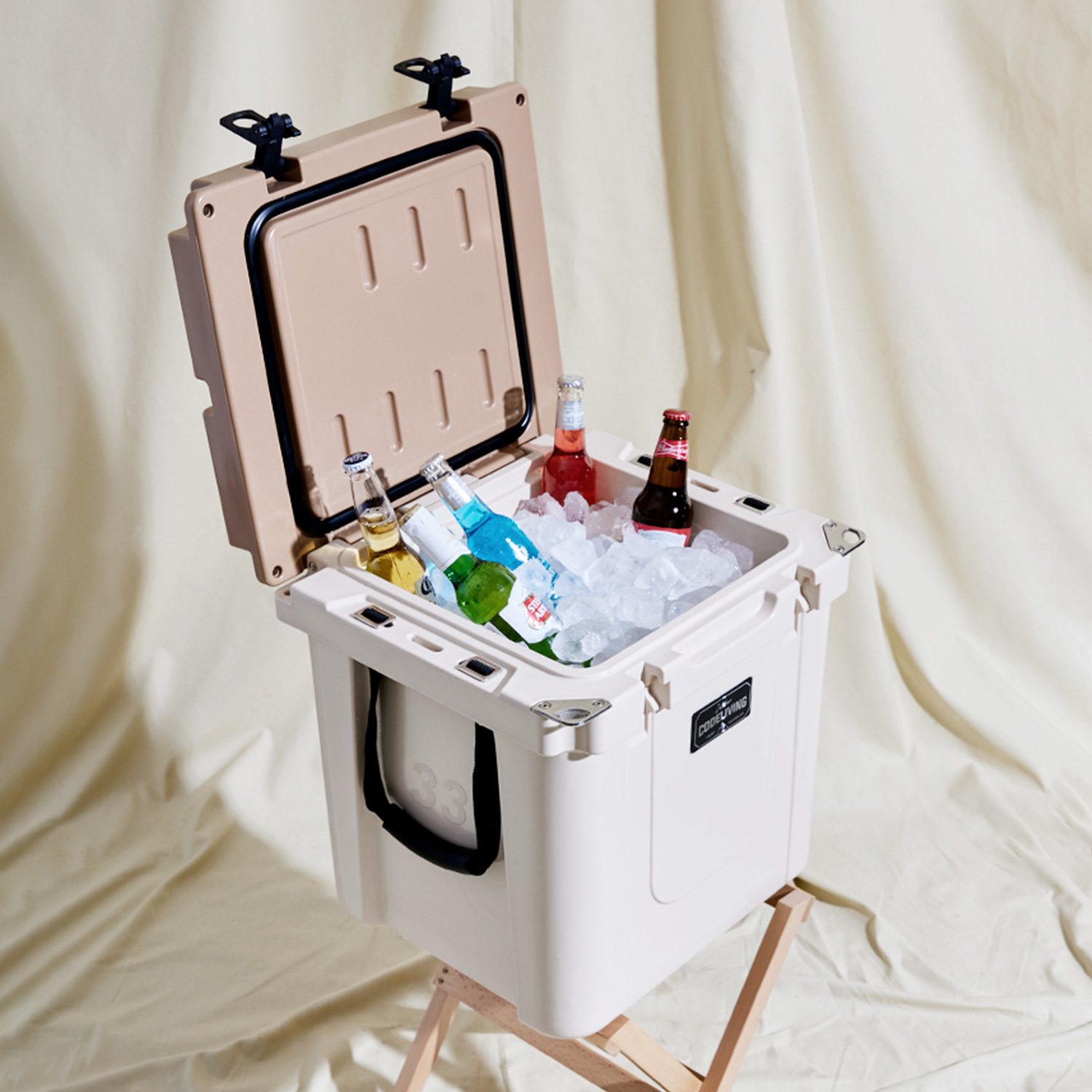 코드리빙 프로스트 감성 캠핑쿨러 아이스박스 26L,33L,55L