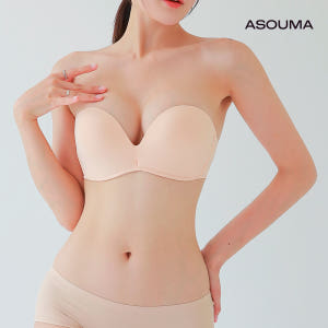 오프숄더브라 웨딩브라 여성속옷 끈없는브라 빅사이즈 여름 브라 편한 브라탑... 착용 후기 | 사이즈/핏 총정리 - 상품 이미지 4