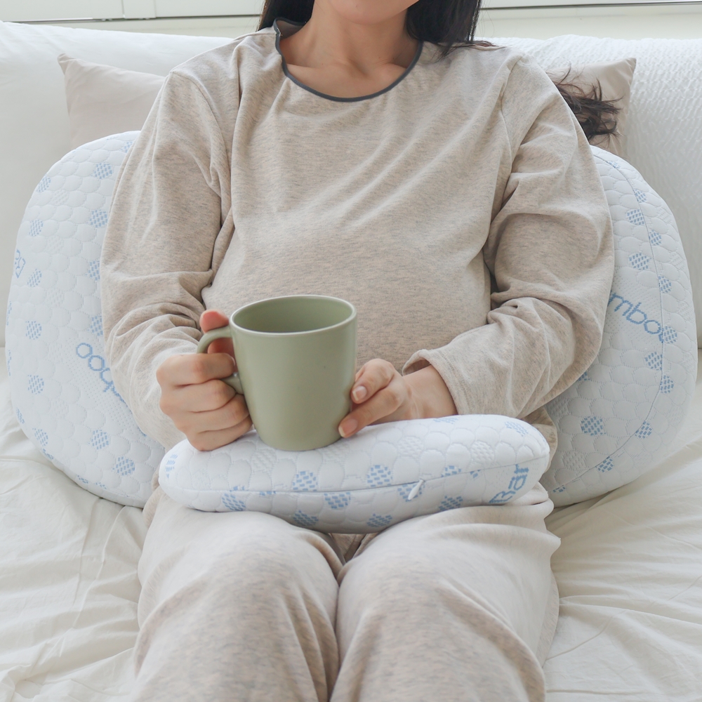 띵덕 U자 임산부 바디필로우 옆으로자는베개 임신 축하 생일 선물