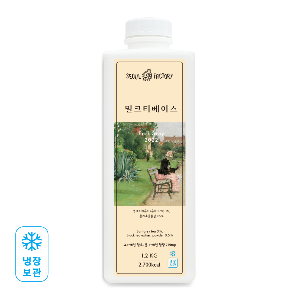 [냉장] 서울팩토리 밀크티 베이스 1.2kg 홍차 - 상세 이미지 2