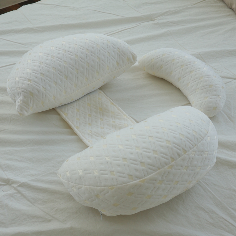 띵덕 U자 임산부 바디필로우 옆으로자는베개 임신 축하 생일 선물