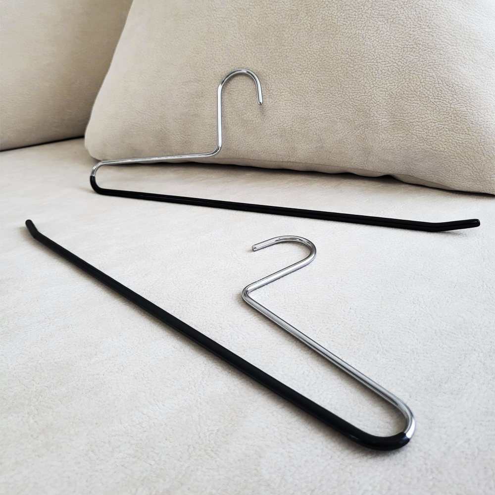 [단독] 에이비박스 프리미엄 글로시 고정형 논슬립 바지걸이 치마걸이 블랙, 30개