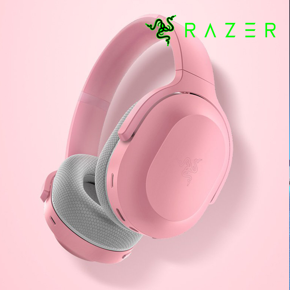 [국내정발] 레이저 바라쿠다 무선 게이밍헤드셋 핑크