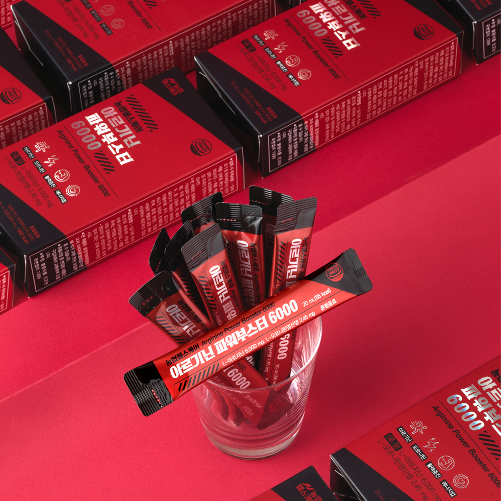 농협홍삼 한삼인 맛있는 고함량 아르기닌 파워부스터 6000mg 15포, 1개