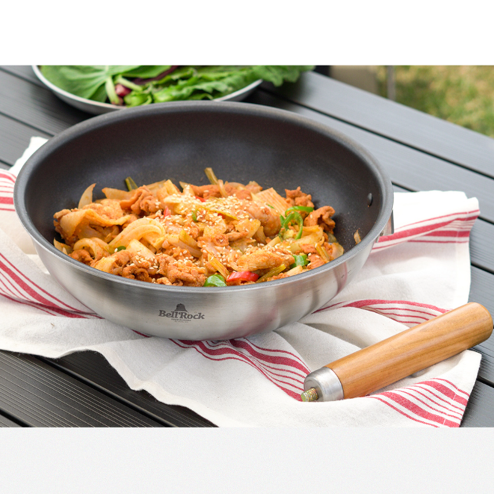 벨락 코팅 궁중팬 26cm 캠핑 프라이팬 웍