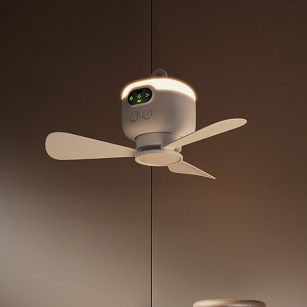 텐트 선풍기 천정 선풍기 소형 천장형 선풍기 무선 실링팬