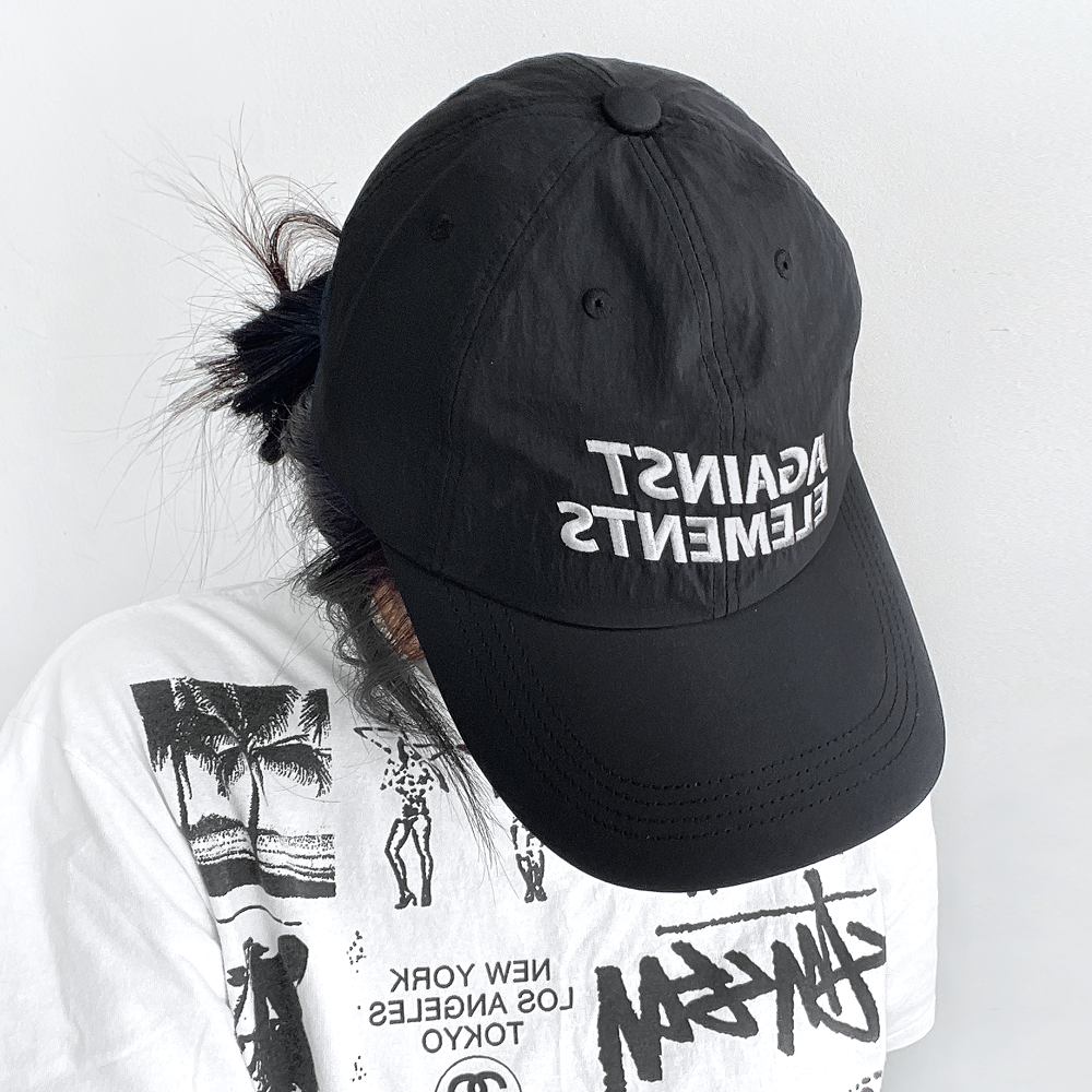 바스락 방수 볼캡 남자 여자 여름 러닝 물놀이 모자