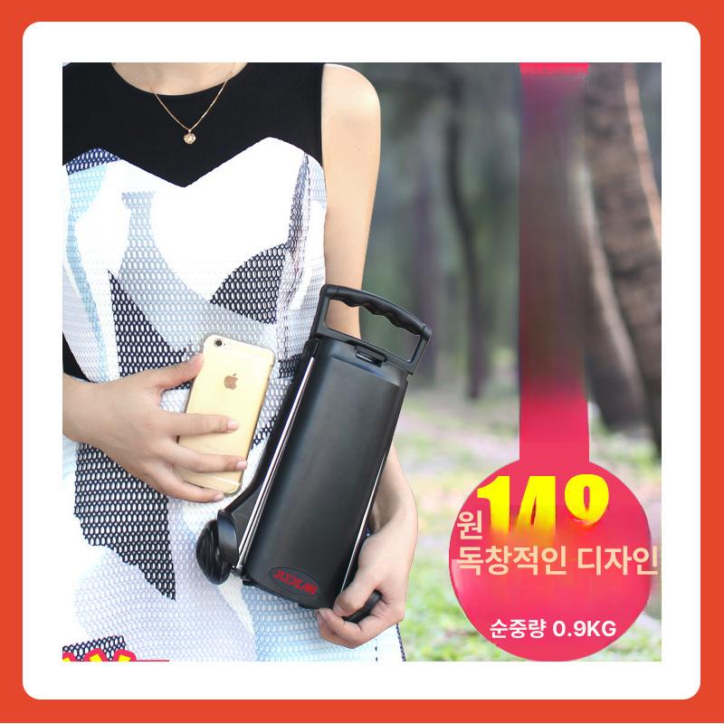 알루미늄 합금 접이식 카트 알루미늄카트 접이식카트 운반카트 소형카트 휴대용카트 블랙 - 상세 이미지 2