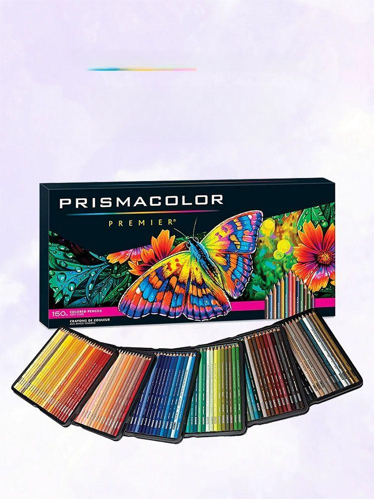 프리즈마 색연필 유성 72색 150색 전문 손으로 아트 페인팅 색연필세트 Prismacolor 1.150색 유성 색연필 - 상품 이미지