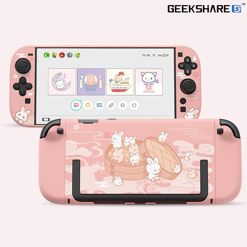 닌텐도 스위치2 케이스 긱쉐어 버니즈 풀커버