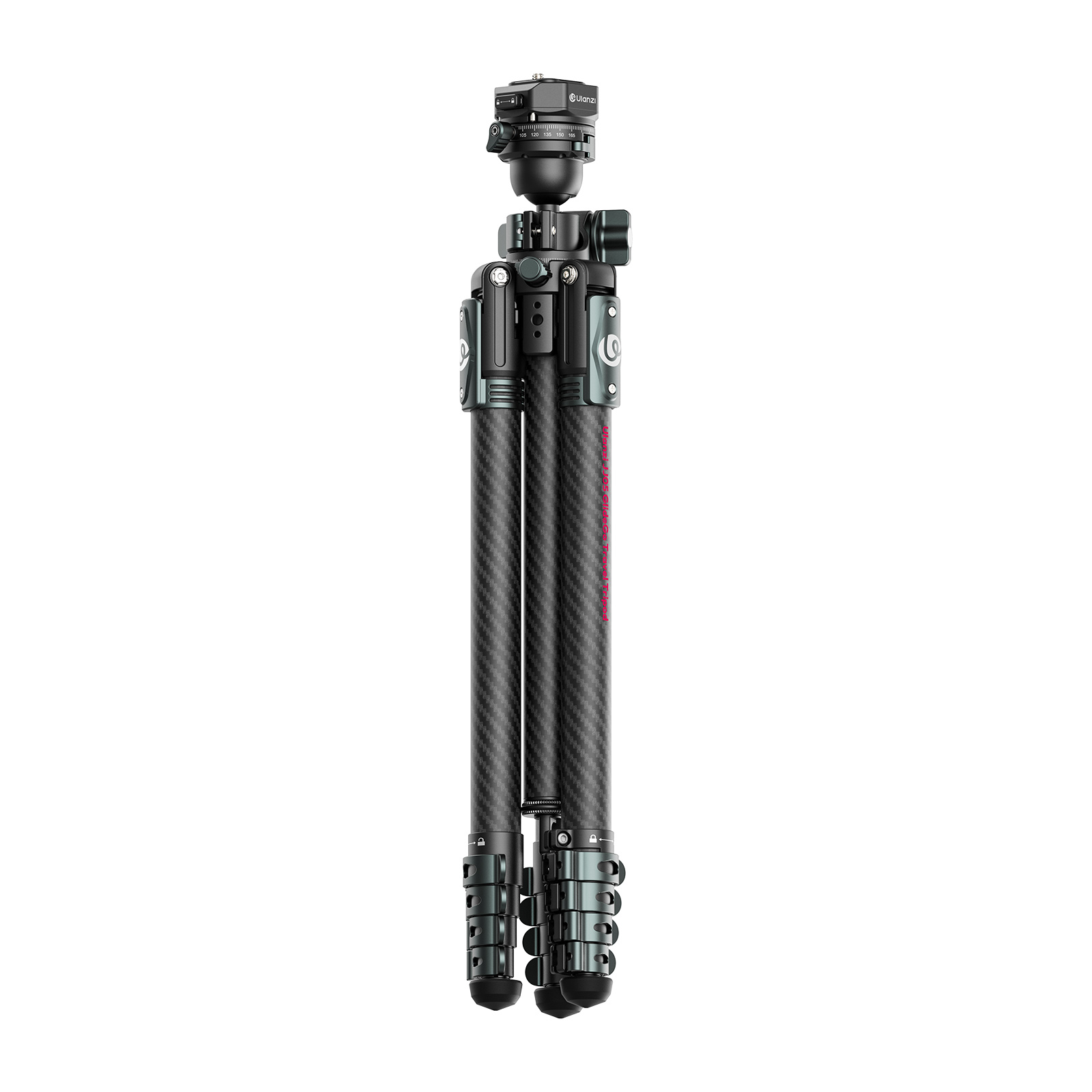 울란지 JJ05 Glide-Go 카본 볼헤드 삼각대 F38 호환 플레이트 최대184cm - 상세 이미지 4