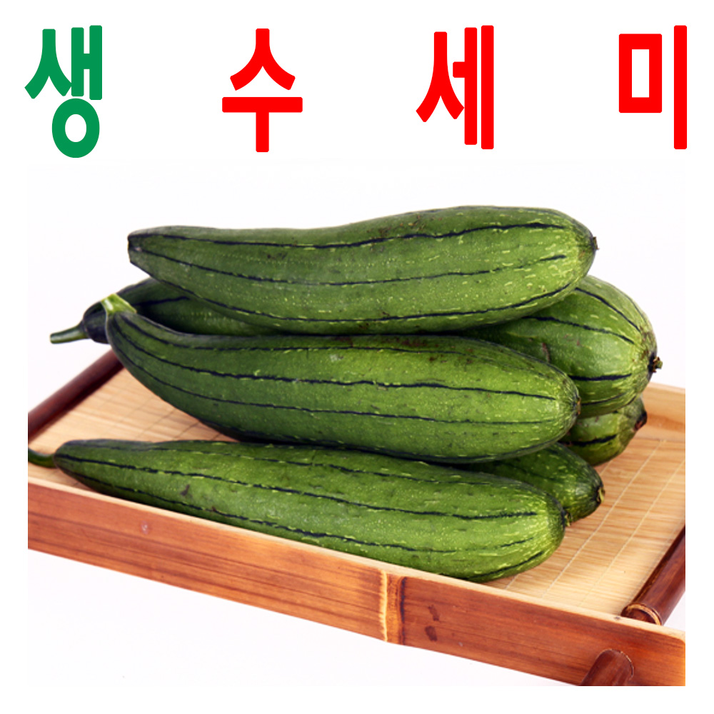 생수세미/ 수세미 생열매/ 지하 170m 청정수 깨끗한 재배 생열매/ 미산약초농장/ 5Kg - 메인 이미지