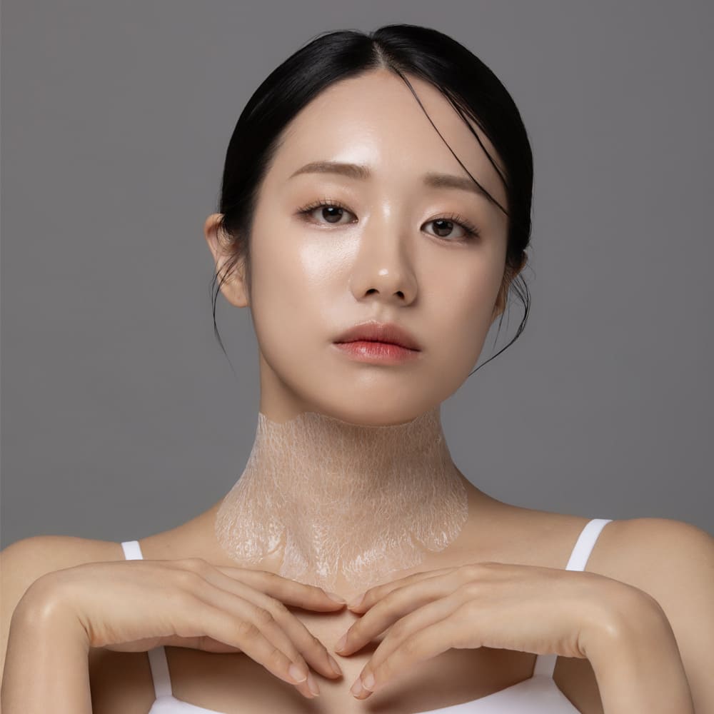 [뷰앤디] 넥 실키 마스크팩 6box(30매)  목주름관리 리프팅 홈케어 줄기세포 함유 탄력관리 - 상세 이미지 3