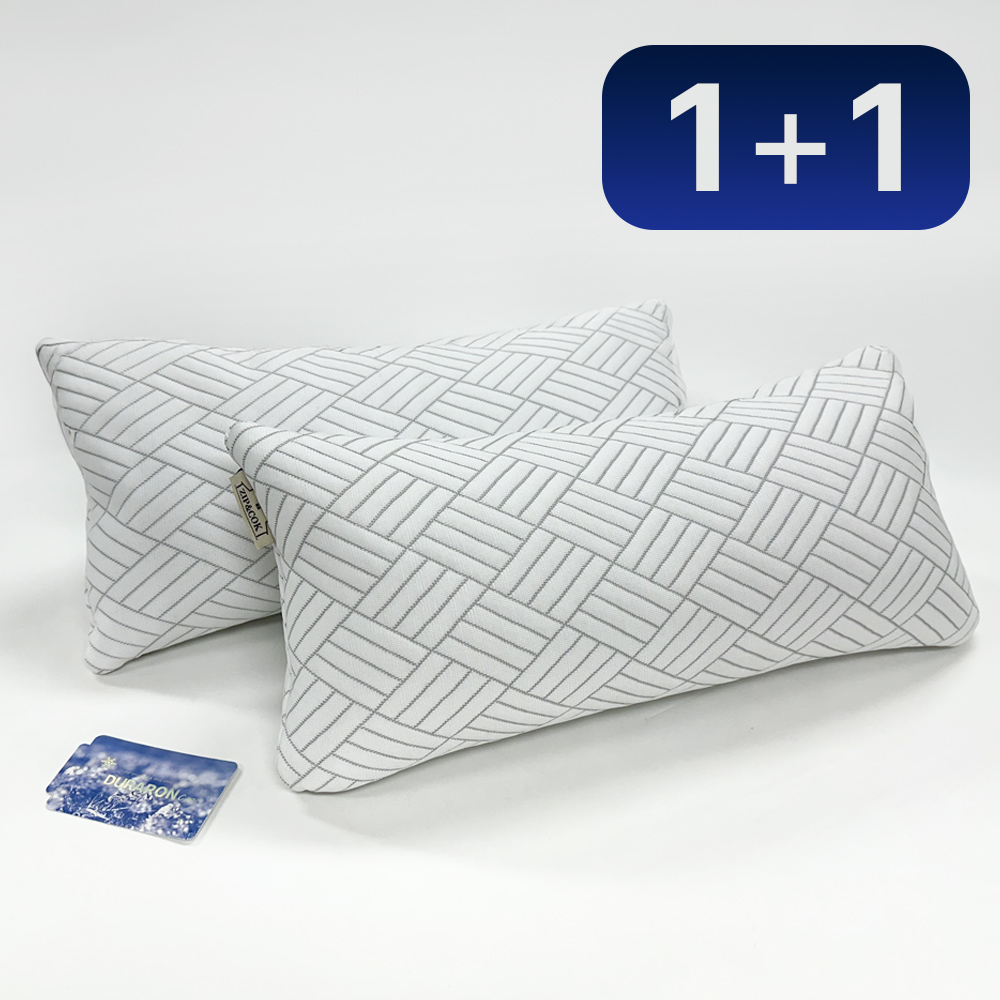 집앤콕 메밀 경추베개 목디스크 일자목 낮잠 거북목 베개 1+1