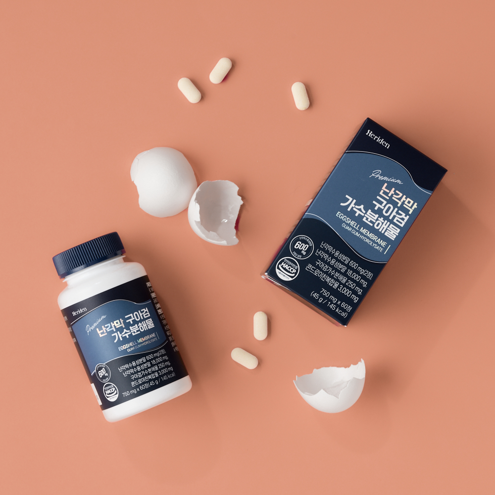 난각막 가수분해물 콘드로이친 효능 헤리든 프리미엄 750mg x 60정 이미지 3