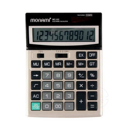 랑랑샵 모나미 MC-122 계산기 예쁜계산기 타건감 휴대용계산기 키감좋은계산기 사무실계산기