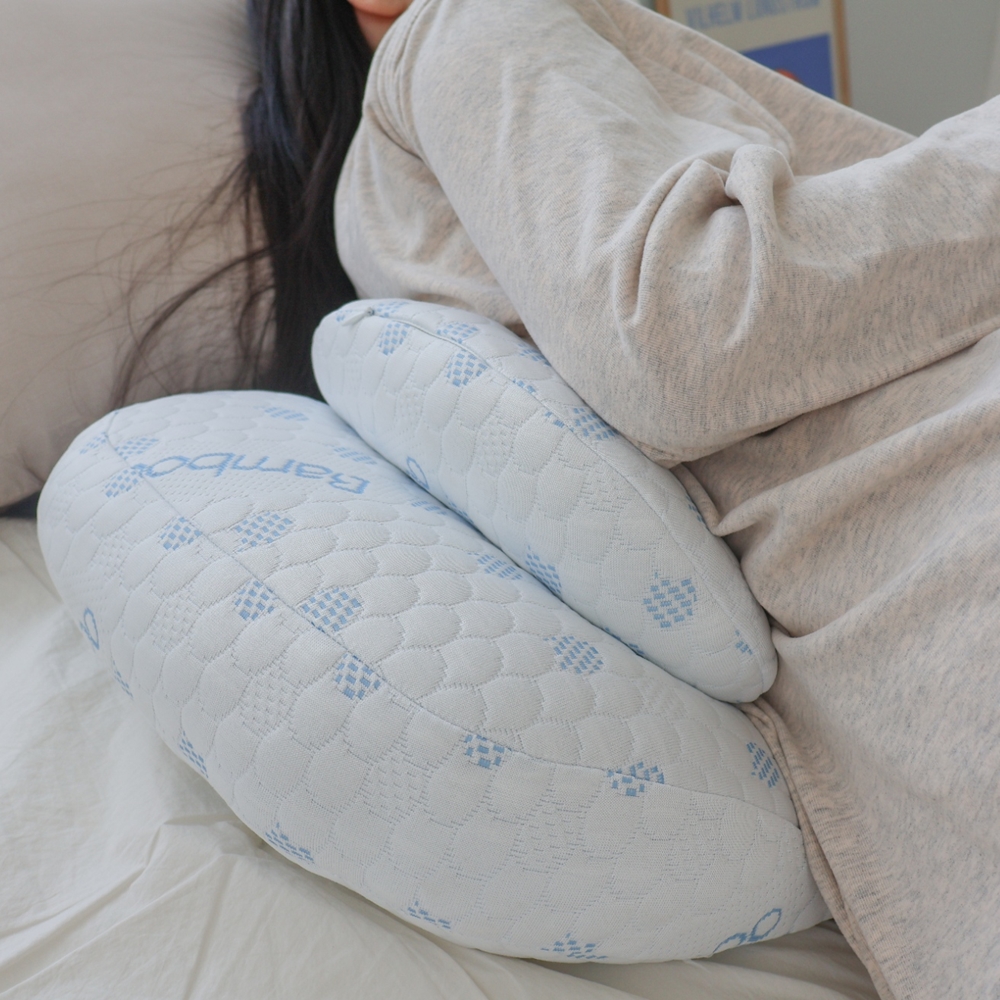 띵덕 U자 임산부 바디필로우 옆으로자는베개 임신 축하 생일 선물