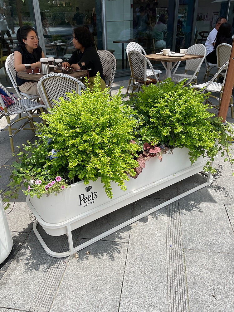 화분장식장 받침대 발코니 빈티지 화분대 거실 코너 선반 - 상품 이미지