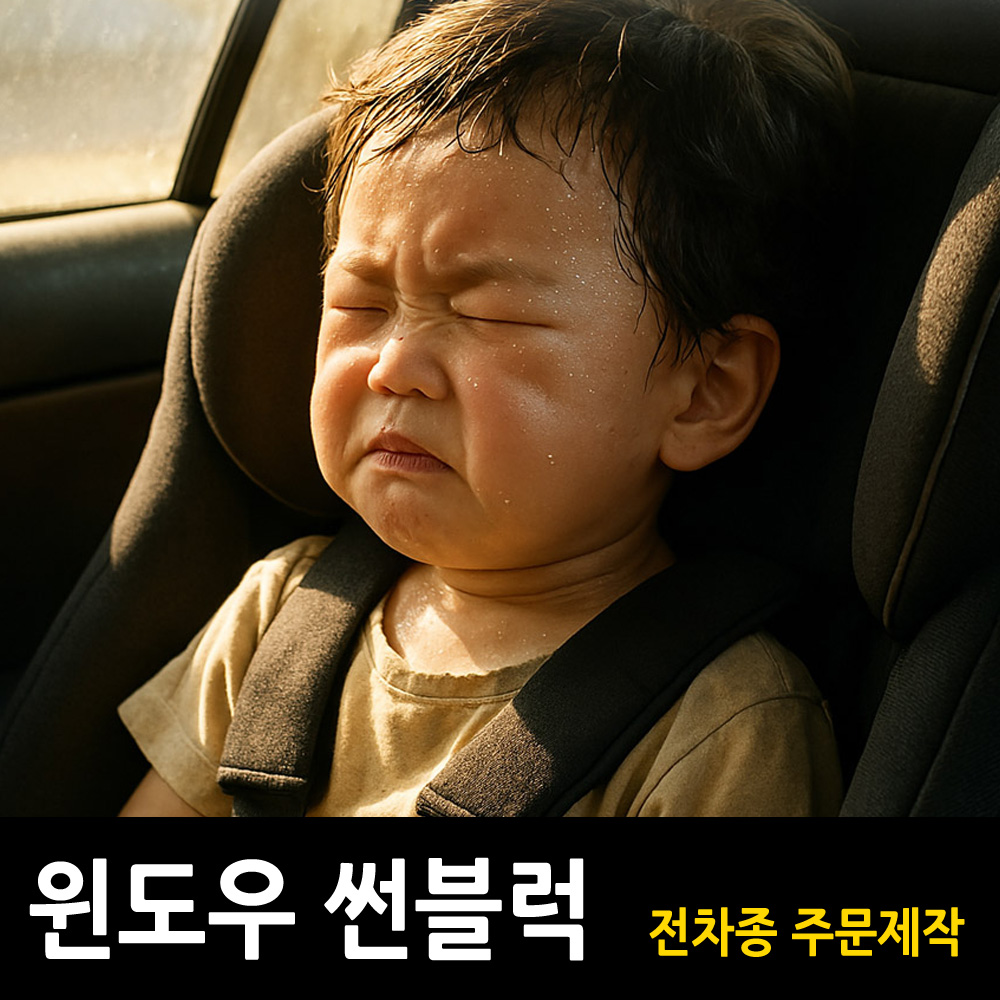 벤츠 햇빛가리개 커튼 메쉬 1열 2열 윈도우 썬블럭 롤업홀더 국산차 수입차 주문제작 - 상세 이미지 3