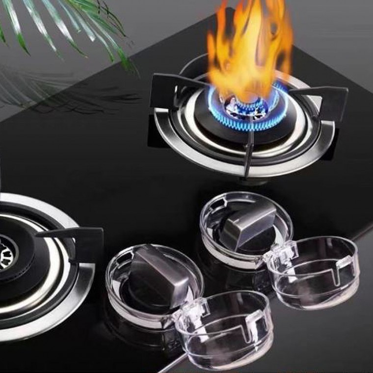 가스렌지 오븐 손잡이 2P 스위치 안전캡 돌림방지 보호 덮개