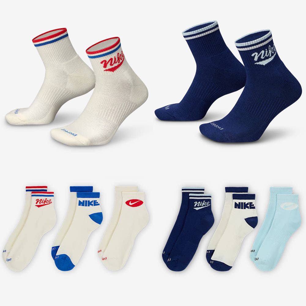 나이키 러닝 양말 발목 에브리데이 플러스 드라이핏 앵클 운동 스포츠 삭스 : 킥오프 스토어