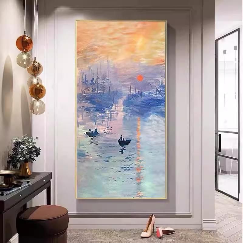 풍수 코끼리 액자 포스터 그림 인테리어 돈들어오는 현관 거실 대형 캔버스 풍수지리 금전운 - 상세 이미지 4