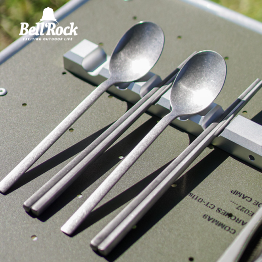벨락 스텐 수저 4인 세트 캠핑 백패킹 수저