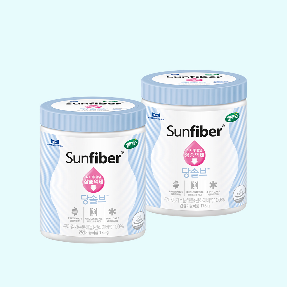 셀렉스 썬화이버 당솔브 혈당케어 175g, 2개 상세 이미지 2