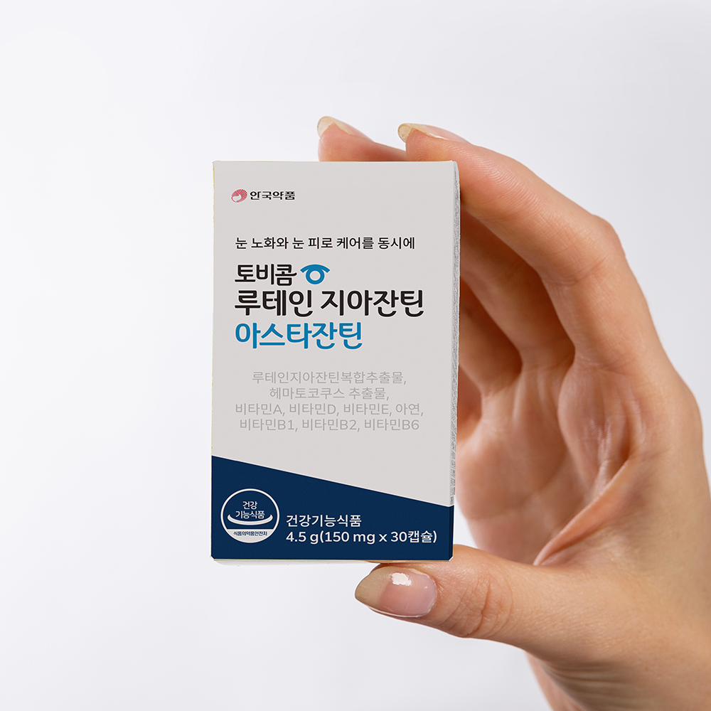 안국약품 토비콤 루테인 지아잔틴 아스타잔틴 루지아 30캡슐, 1개 이미지 2