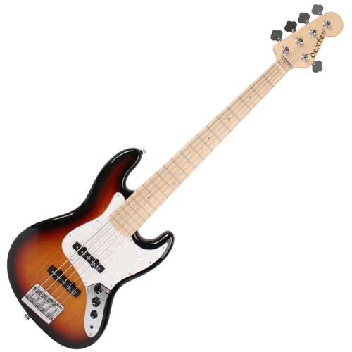 [Dexter] 덱스터 FUNKY 60'S 5-STRING 3TS 5현 베이스 기타 - 상품 이미지