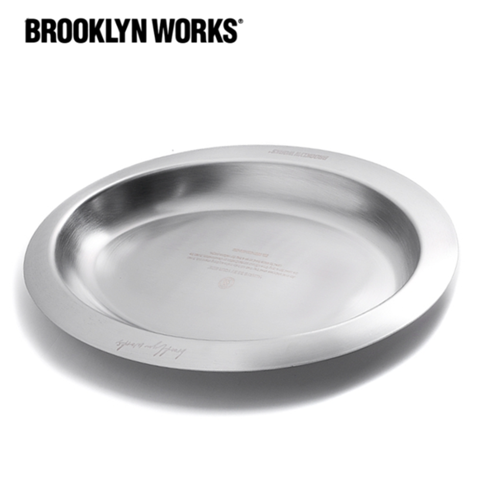 브루클린웍스 오발 플레이트 캠핑 접시 식기 M