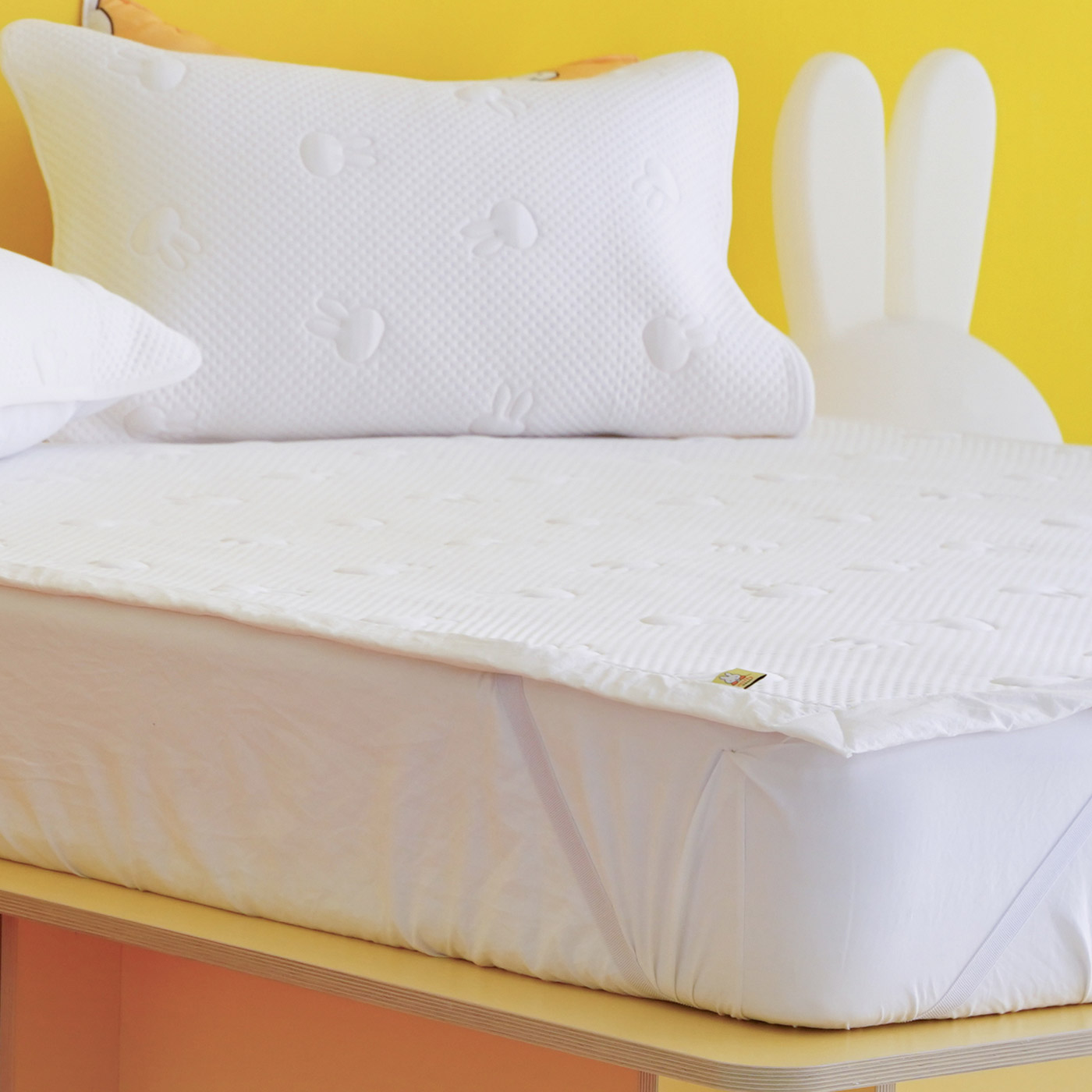 누비지오 미피 프리미엄 삼중직 듀라론 고정밴드 여름 냉감 침대패드