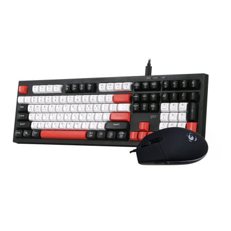 지클릭커 OFFICEPRO OPS50 사일런스 M 250 (Poker) 키보드 마우스 세트