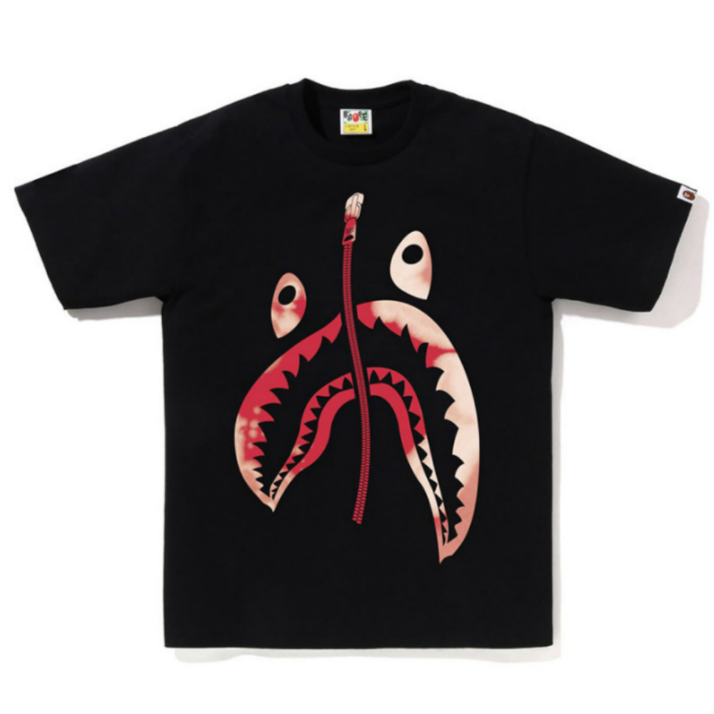 베이프 반팔티 TIE DYE TWIST SHARK TEE 1L30-110-044 - 상품 이미지