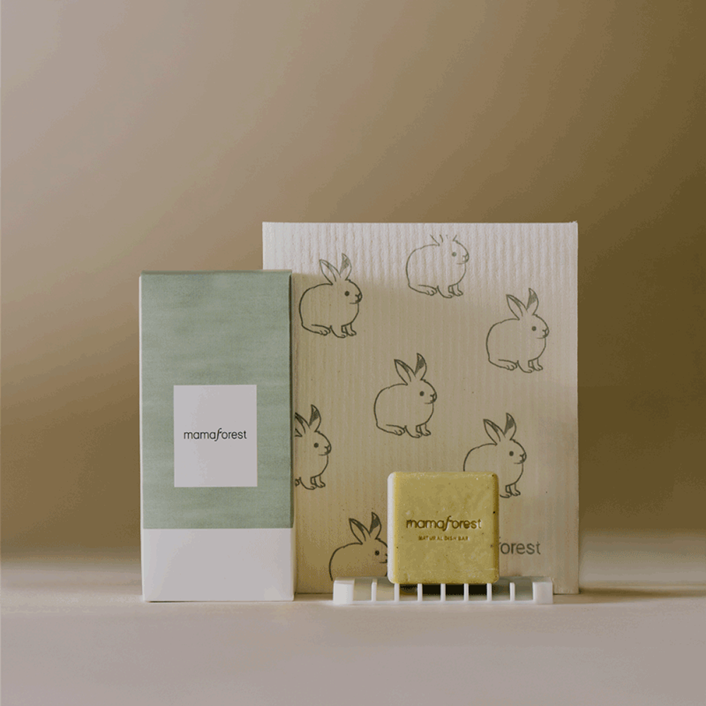 마마포레스트 스타터 키트 고체 주방 세제 설거지 비누 선물 세트 결혼식 웨딩 돌잔치 답례품
